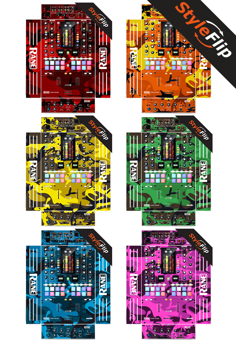 Rane Seventy-Two MK2 Skin | 6 Camo Designs | StyleFlip