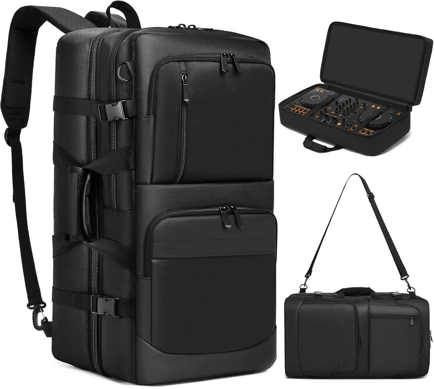 DJ Controller Case Compatible with Pioneer DDJ-FLX4/DDJ-400/DDJ-REV1 – Thick Pad