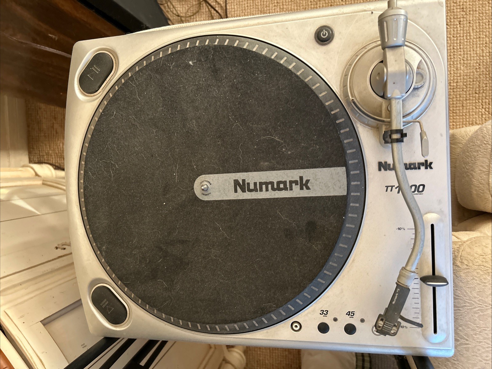 NUMARK TT1600 BELT DRIVE DJ RARE TURNTABLE