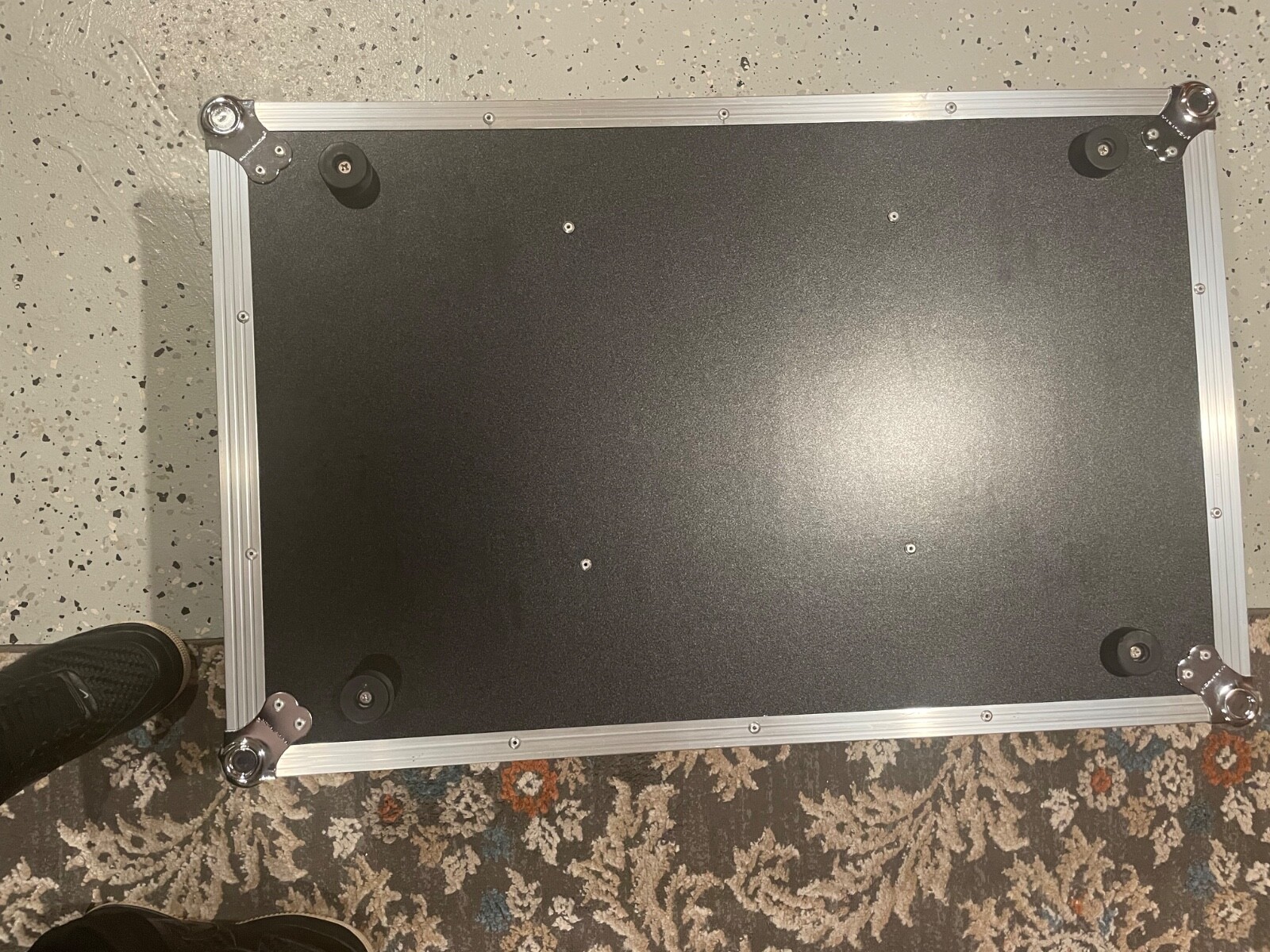 Gently Used DJ Double Deck Controller with Hard Shell Equipment Carrier