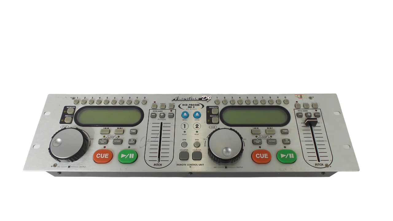 American Audio DCD-PRO300 MKII Dual DJ CD Player & Controller – Free shipping