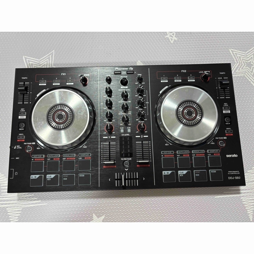 Pioneer DJ DDJ-SB2 Black 2-Channel Serato DJ Controller USB 8 Pads w/ Box Manual