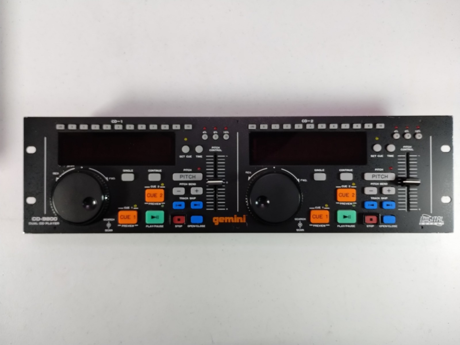 Tested Gemini CD-9800 Dual CD Player Remote Control Unit – Without Main Unit