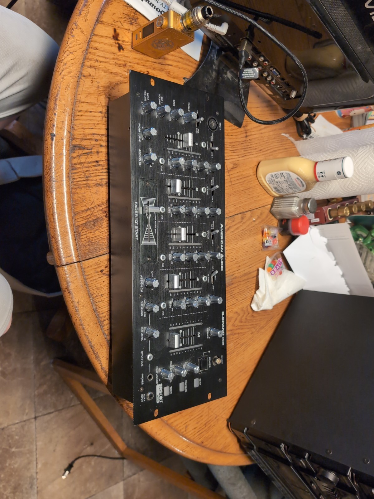 *PARTS/REPAIR* American Audio Q-Spand MK II 4-Channel DJ Mixer