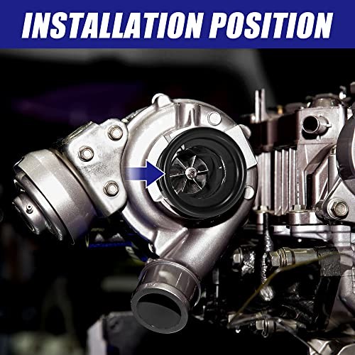 4 Inch Inlet Aluminum Bellmouth Velocity Stack Adapter Air Intake Turbo Black