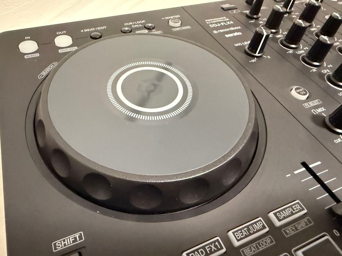 Pioneer DJ DDJ-FLX4 DJ Controller rekordbox Serato 2-Channel Black Excellent