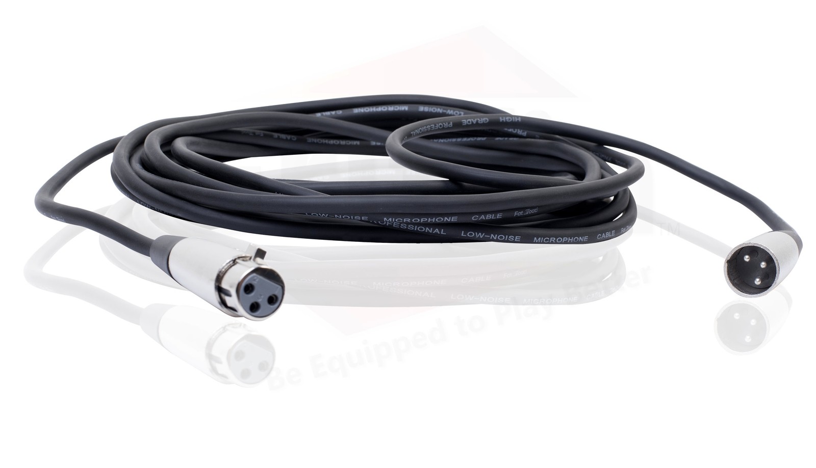 XLR Mic Wires BULK PACK | 20ft Pro-Audio Green Microphone Cords Extension Patch