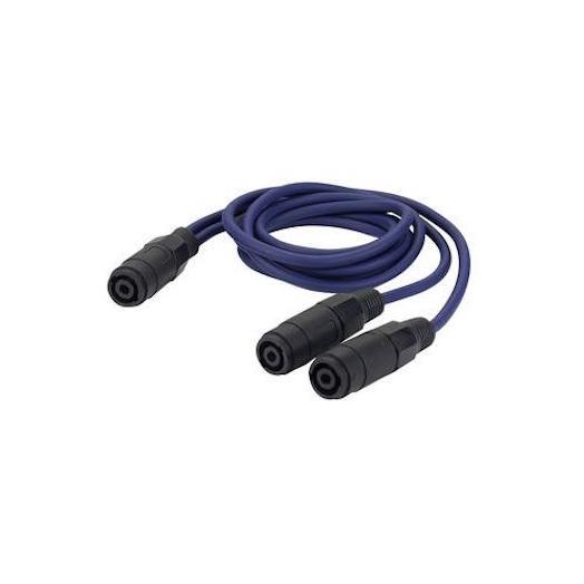 DAP Speaker Cable Splitter Split Speakon Lead Speaker Cable 2 into 1 FS12150